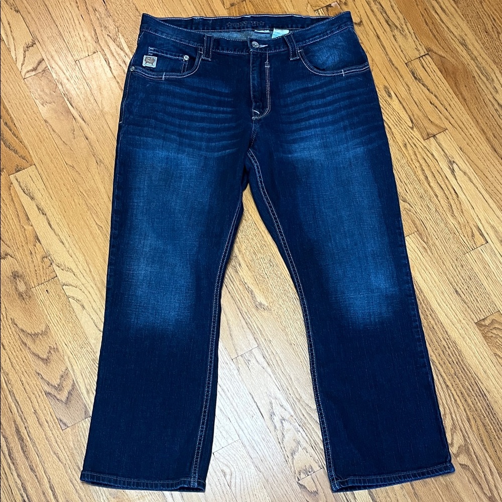 Cinch Dark Blue Bootcut Jeans